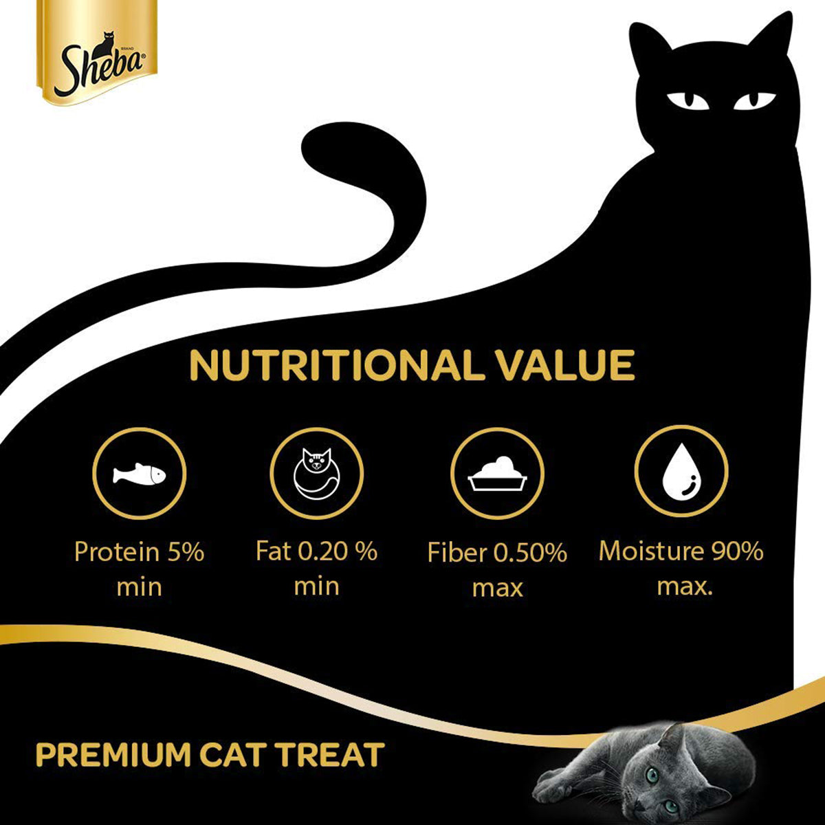 Sheba Melty Sasami Chicken Flavour Cat Creamy Treat - All Breed Adult - 48g