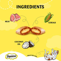 Temptations Seafood Medley Flavour Cat Meaty Treat
