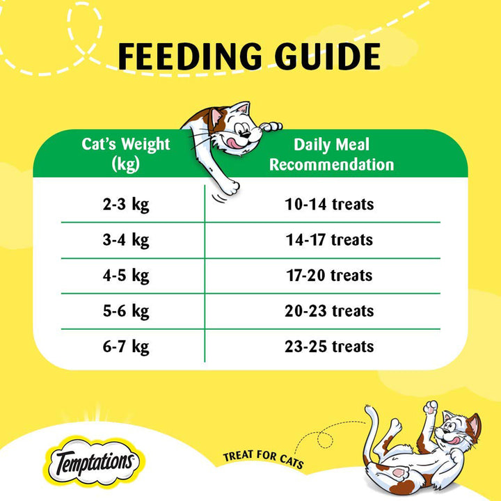 Temptations Seafood Medley Flavour Cat Meaty Treat