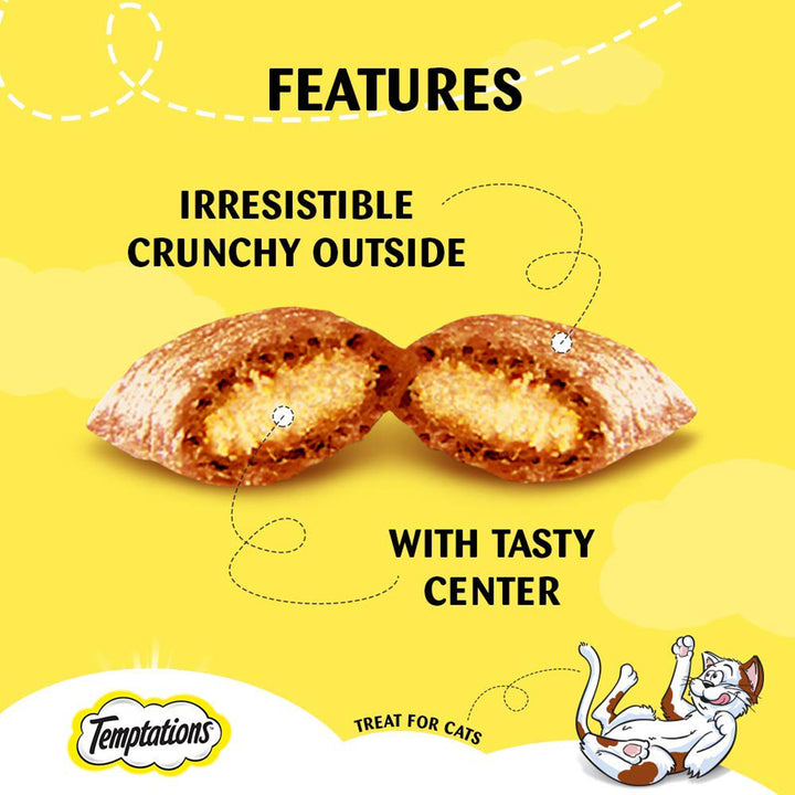 Temptations Seafood Medley Flavour Cat Meaty Treat