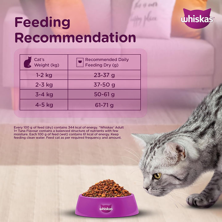 Whiskas Ocean Fish Flavour Dry Cat Food - All Breed Adult (+1 year)