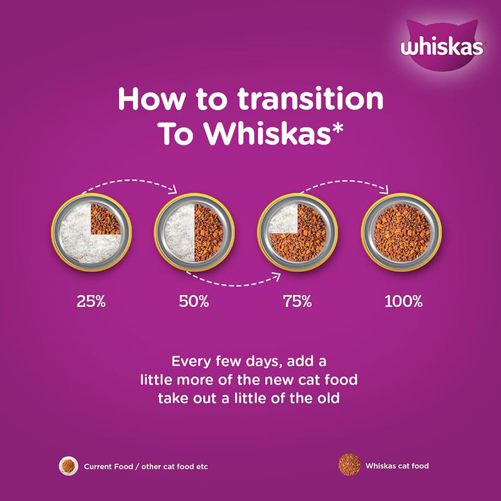Whiskas Ocean Fish Flavour Dry Cat Food - All Breed Adult (+1 year)