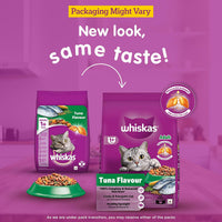 Whiskas Tuna Flavour Dry Cat Food - All Breeds Adult (+1 year)