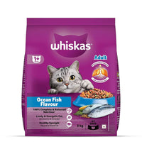 Whiskas Ocean Fish Flavour Dry Cat Food - All Breed Adult (+1 year)