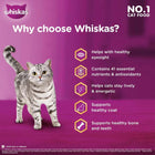 Whiskas Mackerel Dry Cat Food - All Breeds Adult (1+ year) - Zigly