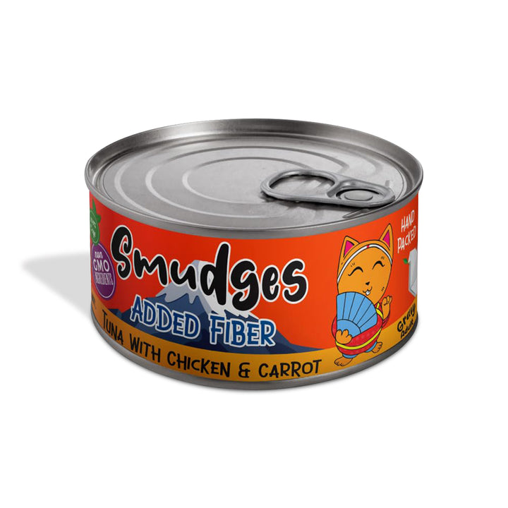 Smudges Tuna Flakes With Chicken & Carrot in Gravy Wet Cat Food - All Breed Adult - 80g