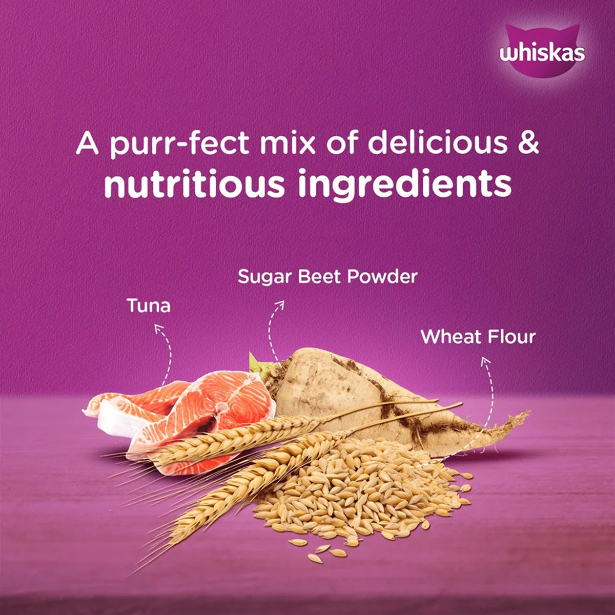 Whiskas Adult Tuna in Jelly Wet Cat Food - 80g