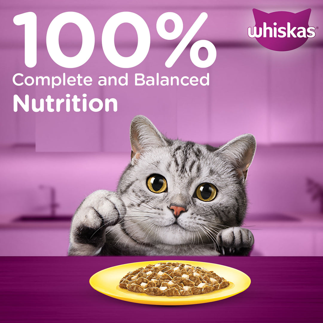 Whiskas Adult Ocean Fish Wet Cat Food - 85g