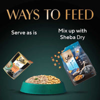 Sheba Rich Premium Chicken With Tuna In Gravy Fine Wet Cat Food - All Breed Adult (+1 Year) - 70g