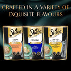 Sheba Rich Premium Chicken With Tuna In Gravy Fine Wet Cat Food - All Breed Adult (+1 Year) - 70g