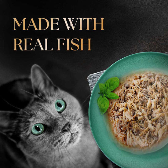 Sheba Rich Premium Chicken With Tuna In Gravy Fine Wet Cat Food - All Breed Adult (+1 Year) - 70g