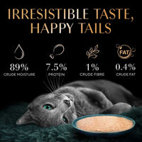 Sheba Rich Premium Chicken With Tuna In Gravy Fine Wet Cat Food - All Breed Adult (+1 Year) - 70g
