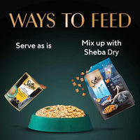 Sheba Rich Premium Tuna Pumpkin & Carrot In Gravy Fine Wet Cat Food - All Breed Adult (+1 Year) - 70g