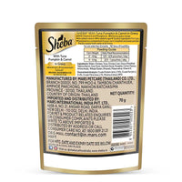 Sheba Rich Premium Tuna Pumpkin & Carrot In Gravy Fine Wet Cat Food - All Breed Adult (+1 Year) - 70g