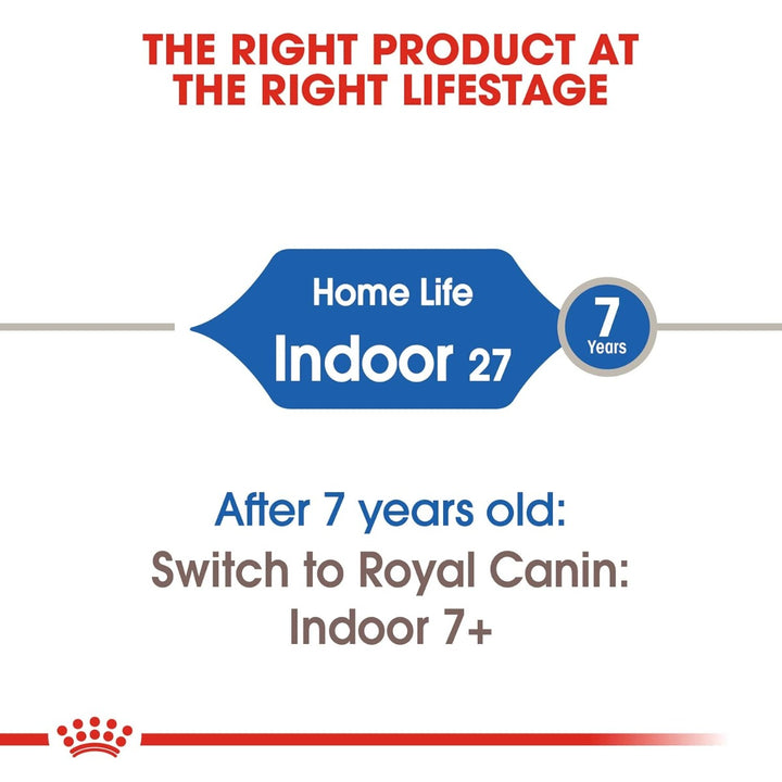Royal Canin Indoor 27 Adult Dry Cat Food - All Breed - 400g