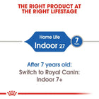Royal Canin Indoor 27 adult cat food feeding guide for zigly