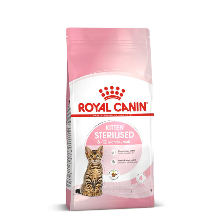 Royal Canin Kitten Sterilised Dry Cat food - All Breed Kitten - 2kg