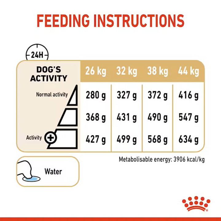 Royal Canin German Shepherd 5+ Years Adult Dry Dog Food - 3kg