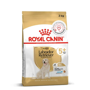 Royal Canin Labrador Retriever 5+ Years Adult Dry Dog Food 3kg bag available at zigly