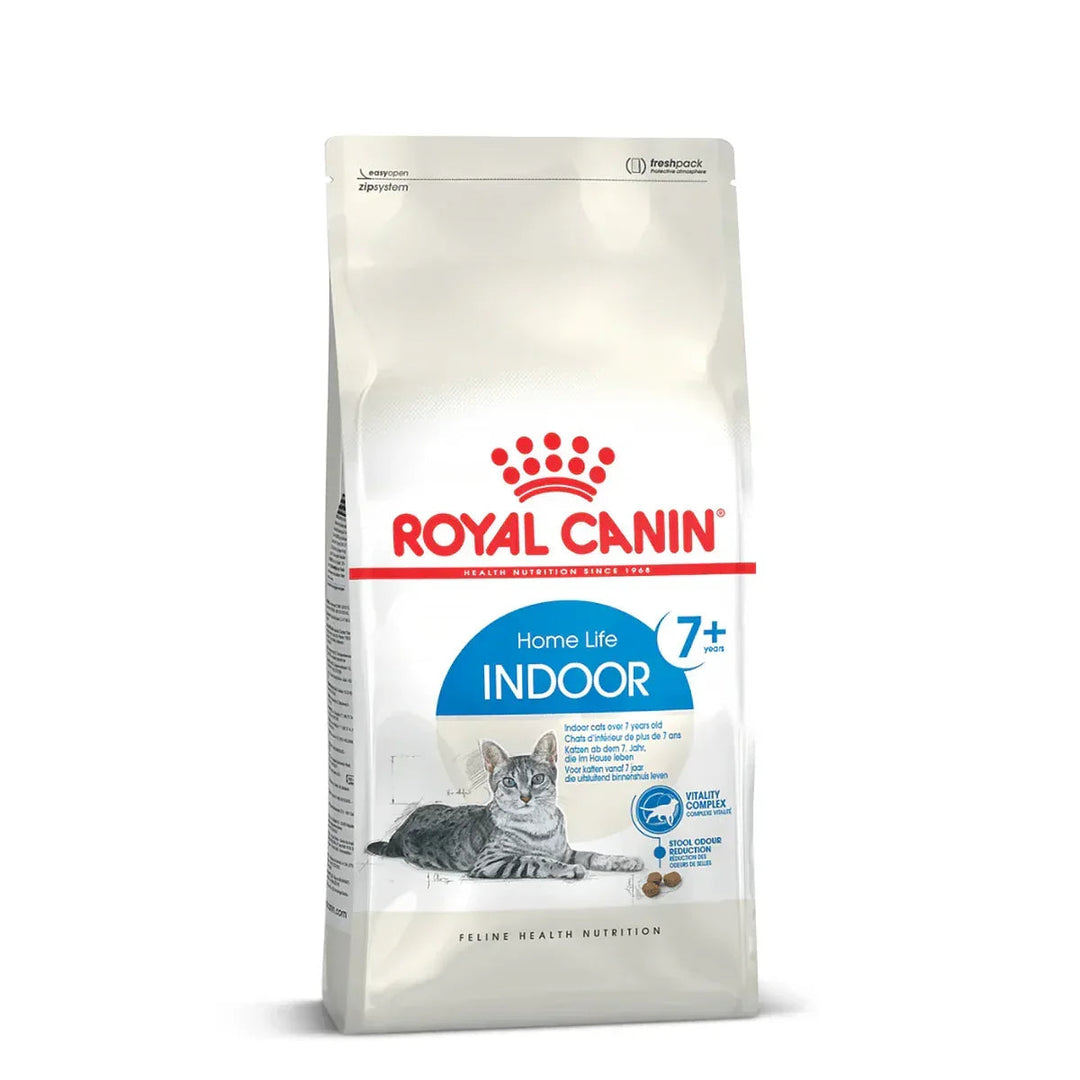 Royal Canin Indoor 7+ Years Dry Cat Food - All Breed Adult - 3.5kg - Zigly
