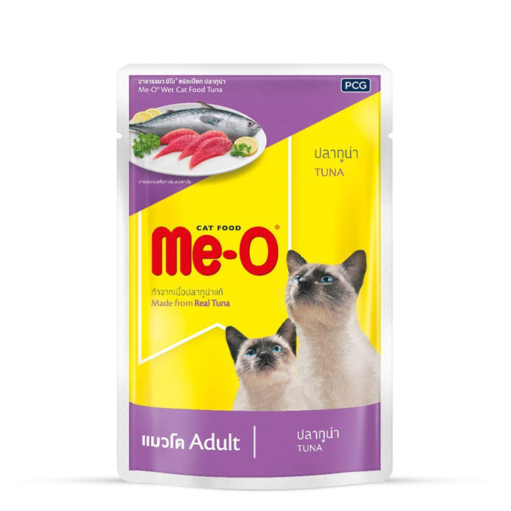 Me-O Tuna Wet Cat Food - All Breed All life stages- 80g