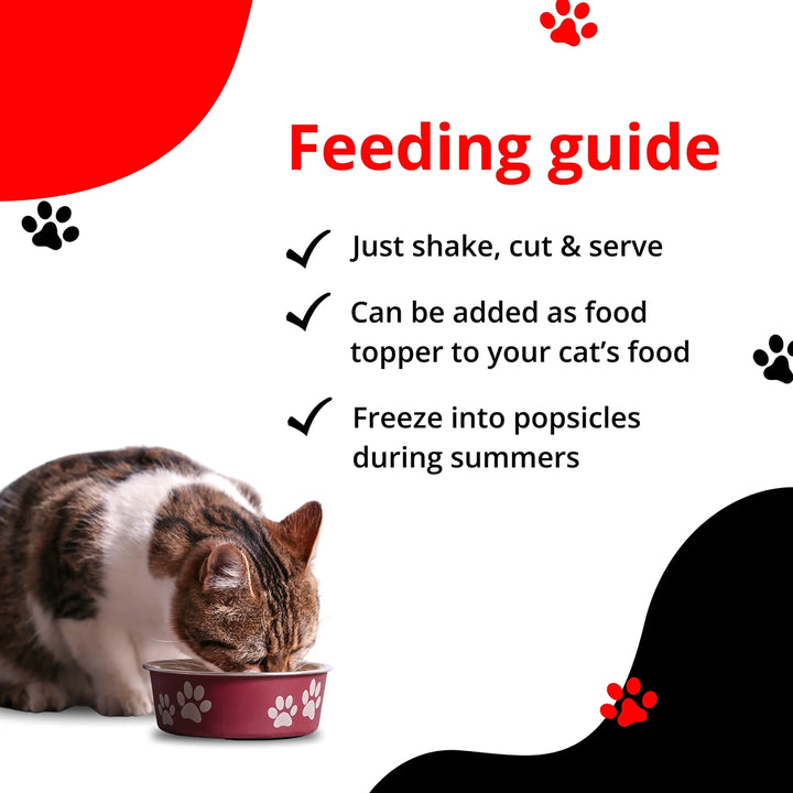 Luvin Chicken Bone Broth for Cats – 80ml (Pack of 6)