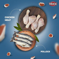 Trixie Premio Fish Chicken Rolls Dog Treat - 75g