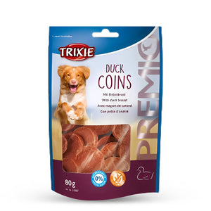 Trixie Premio Duck Coins Dog Treat - 80g