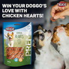 Trixie Premio Chicken Hearts Dog Treat - 100g - Zigly