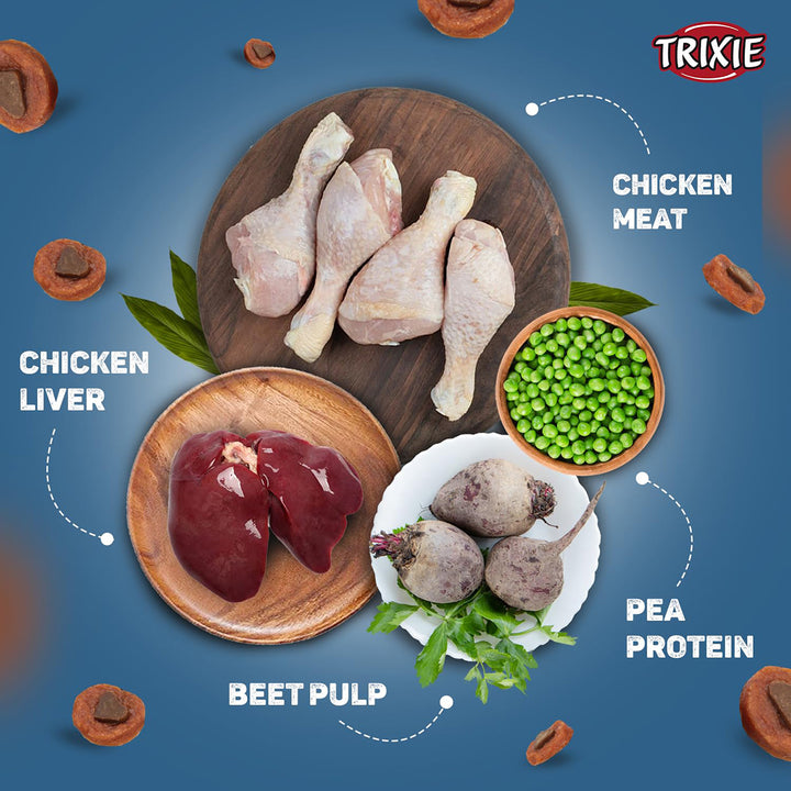 Trixie Premio Chicken Hearts Dog Treat - 100g