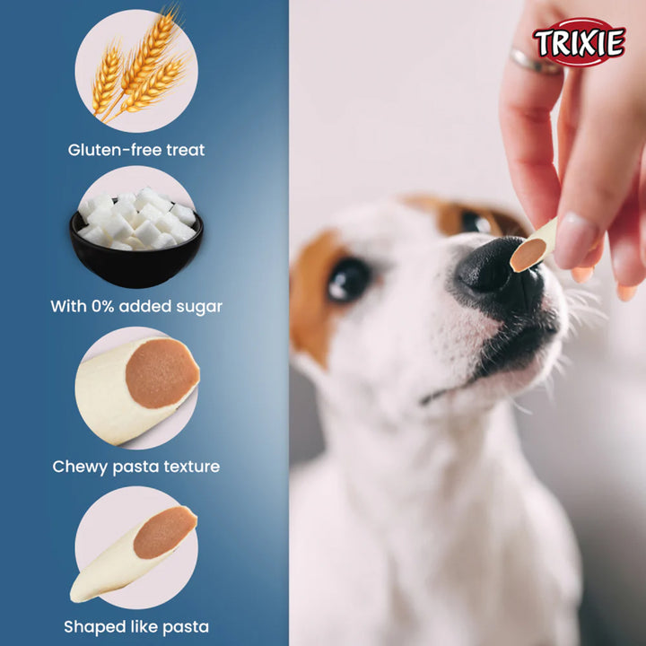 Trixie Premio Chicken Pasta Dog Treat - 100g