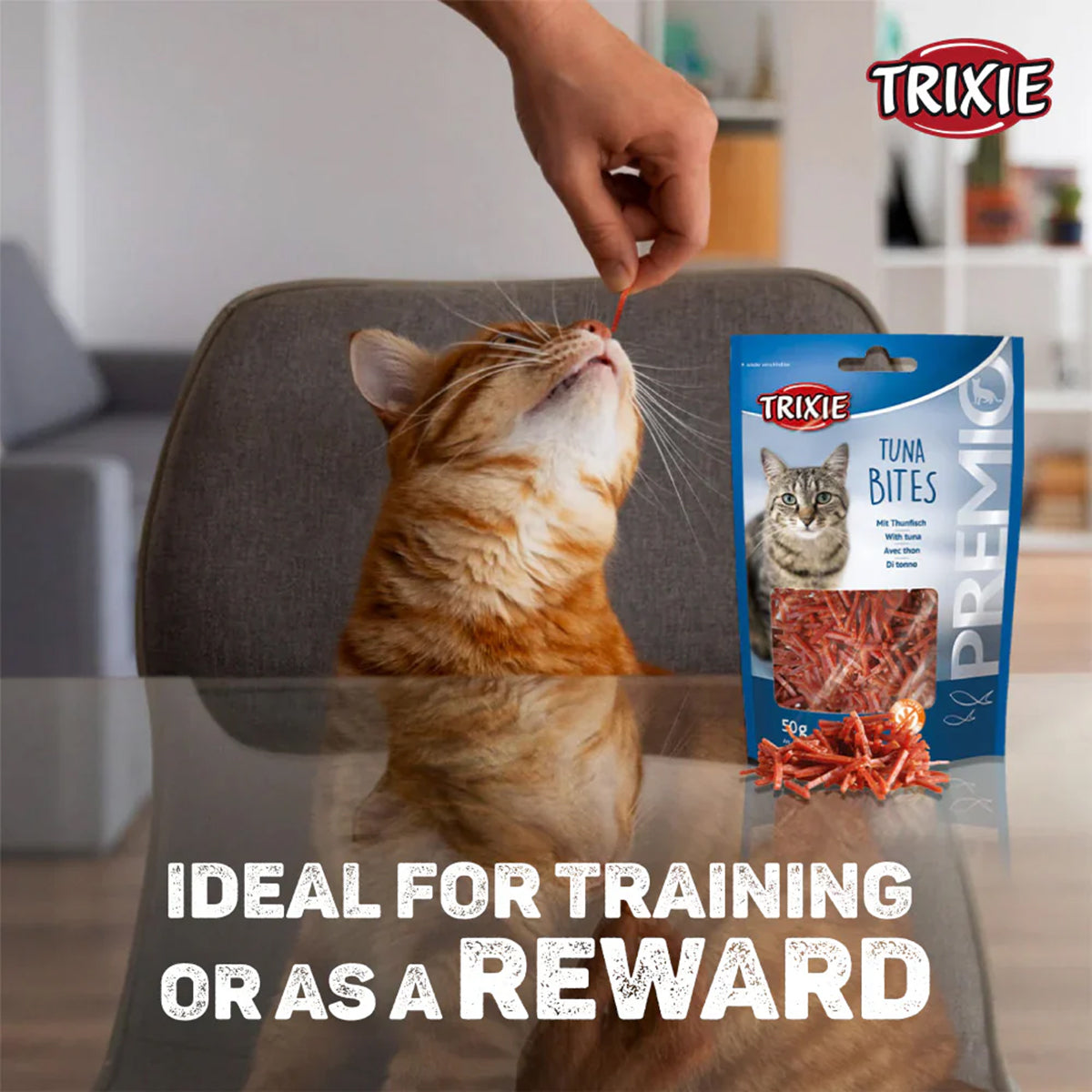 Trixie Premio Tuna Bites Cat Treat - 50g