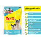 Me-O Tuna with Chicken in Jelly Wet Cat Food - All Breed Adult - 80g - Zigly