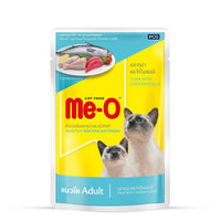 Me-O Tuna with Chicken in Jelly Wet Cat Food - All Breed Adult - 80g