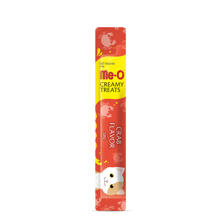 Me-O Crab Flavor Creamy Cat Treat - 15g (Pack Of 4)