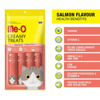 Me-O Salmon Flavor Creamy Cat Treat - 60g
