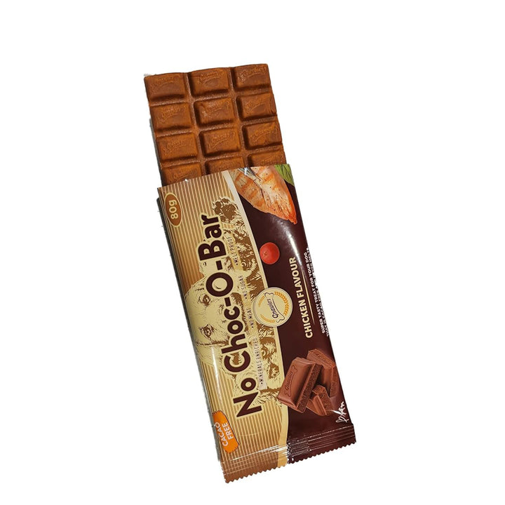Gnawlers No Choc-O-Bar Chicken flavour Dog Treat - 80g