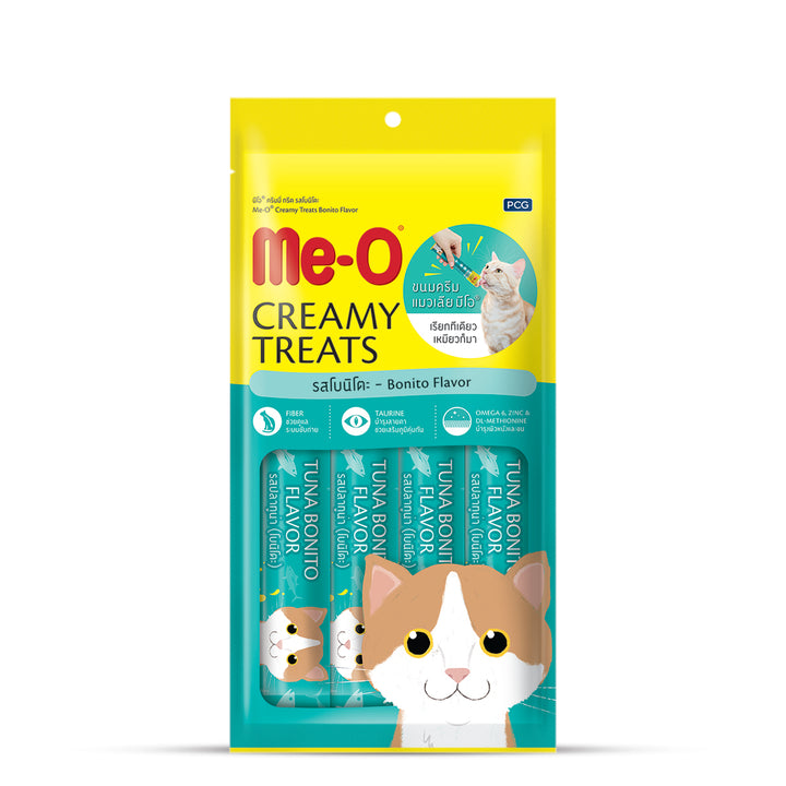 Me-O Bonito Flavor Creamy Cat Treat - 15g