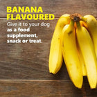 JerHigh Banana Dog Meaty Treat - 70g - Zigly