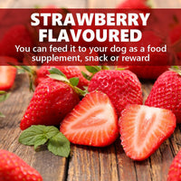 JerHigh Strawberry Dog Meaty Treat - 70g