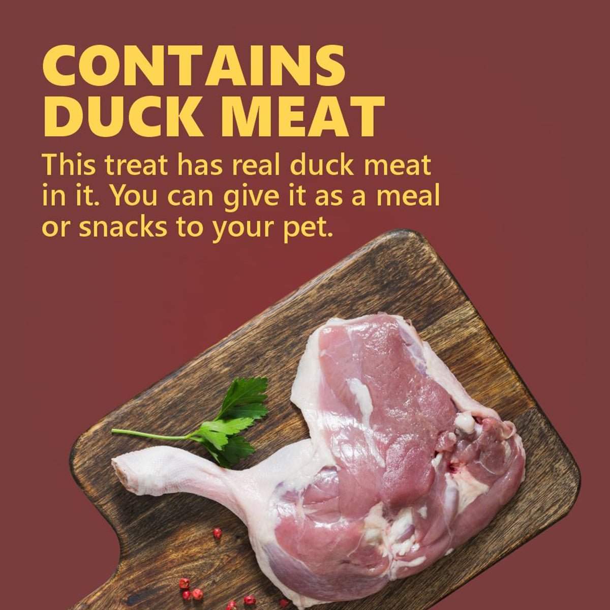 JerHigh Duck Dog Meaty Treat - 70g