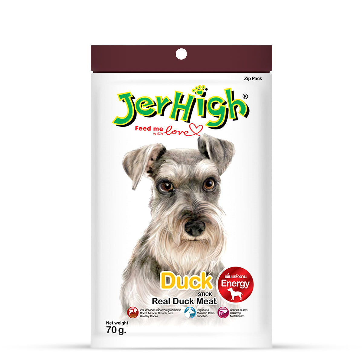 JerHigh Duck Dog Meaty Treat - 70g