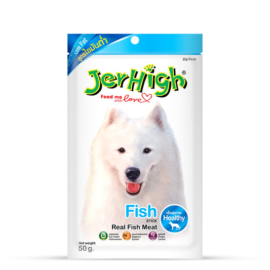JerHigh Fish Dog Meaty Treat - 50g