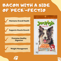 JerHigh Chicken Bacon Dog Meaty Treat - 70g