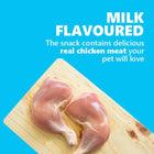 JerHigh Milk Stix Dog Meaty Treat - 100g - Zigly