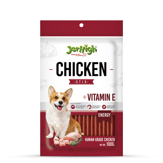 JerHigh Stix Dog Meaty Treat - 100g