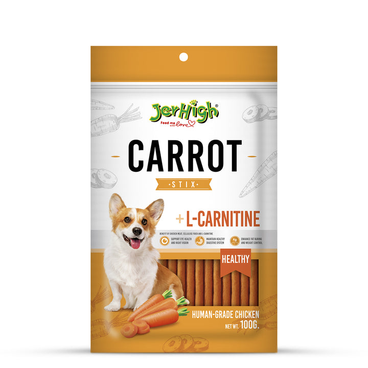 JerHigh Carrot Dog Meaty Treat - 100g