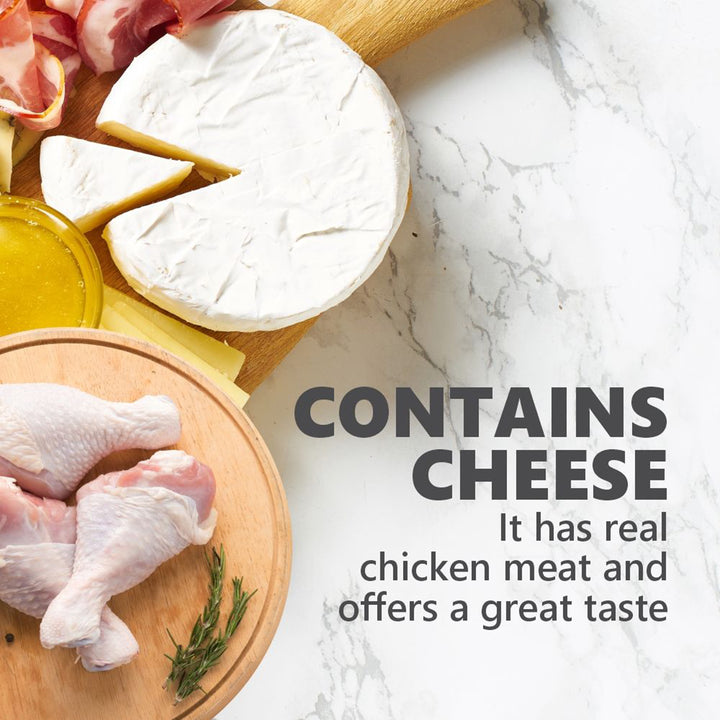JerHigh Duo Stick Chicken with Cheese Dog Meaty Treat - 50g