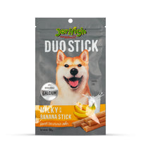 JerHigh Milky Banana Stick Dog Meaty Treat - 50g