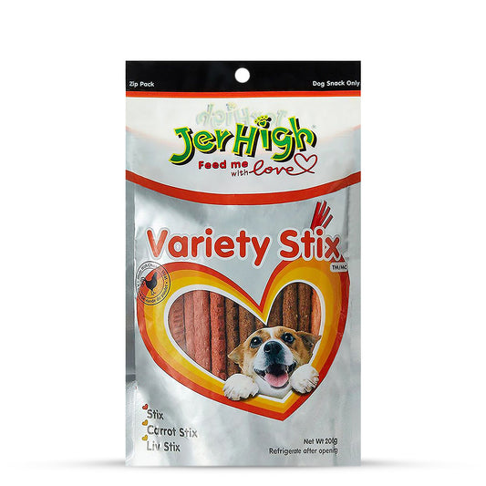 JerHigh Variety Stick Dog Meaty Treat - 200g